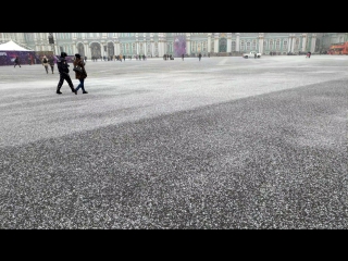 Снег на Дворцовой